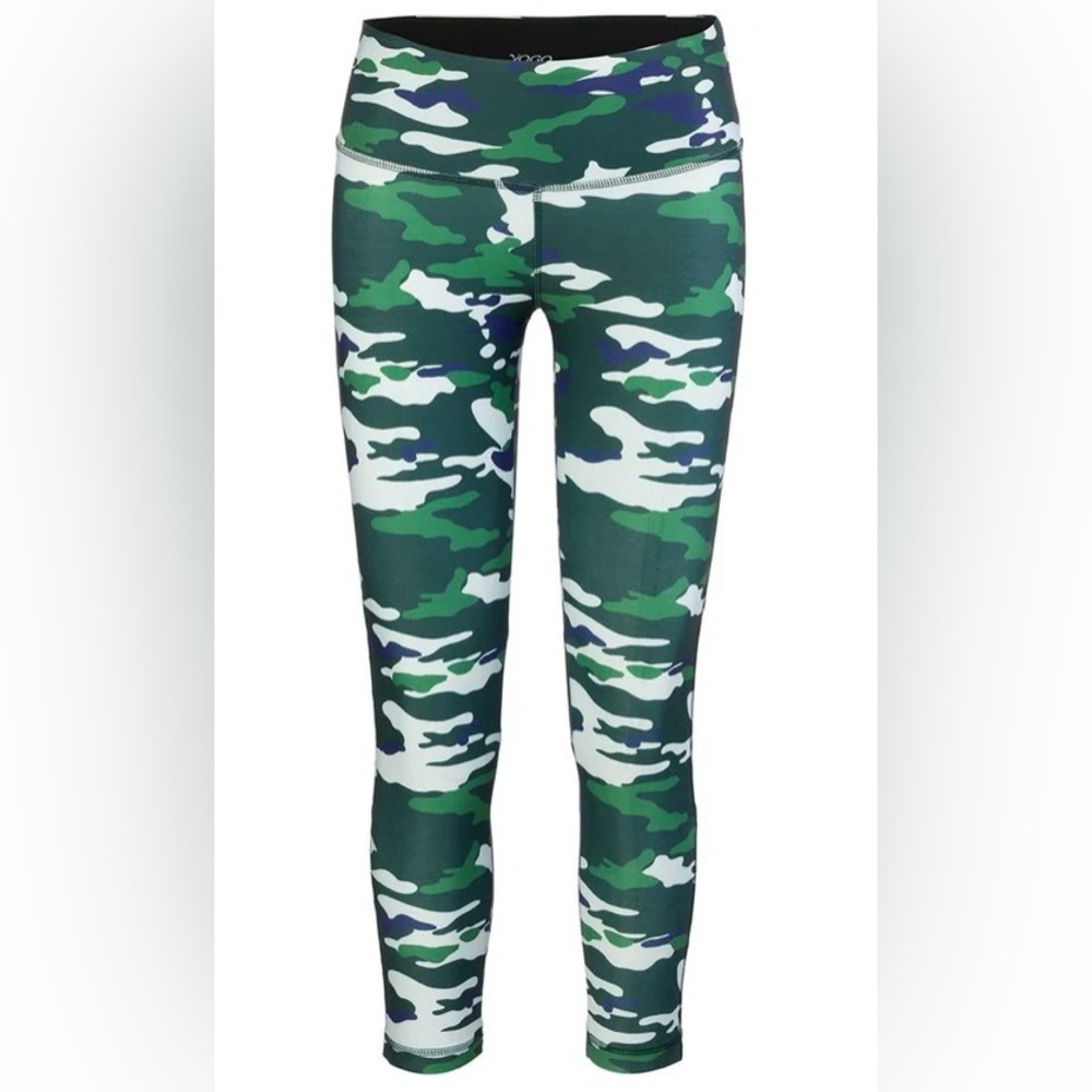 Vogo Camo High Rise Legging with Aeromesh Trim